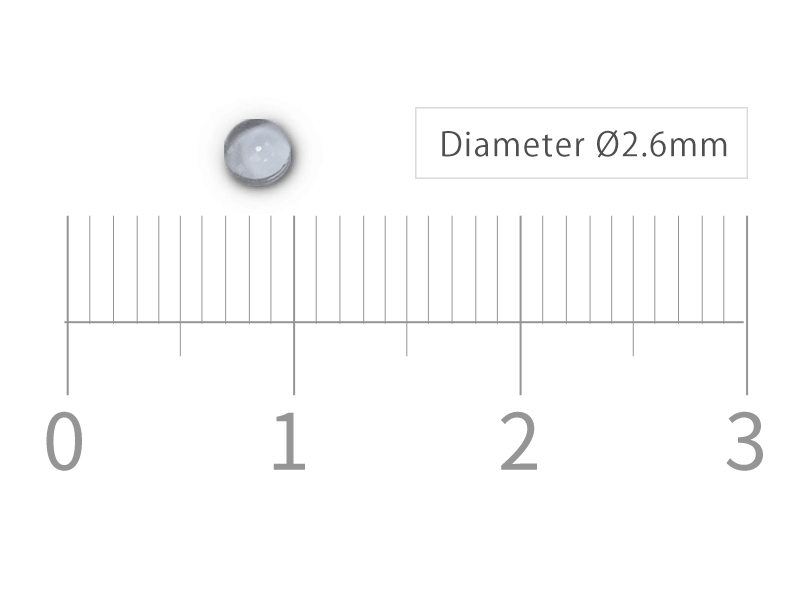 Mini Size Lens(Min Ø2.6mm) ProcessingTechnology
